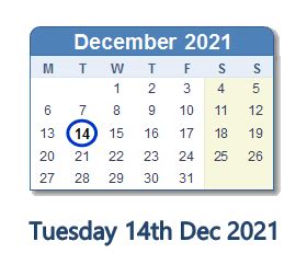 DECEMBER 14, 2021 OM 664, S. 2021 .